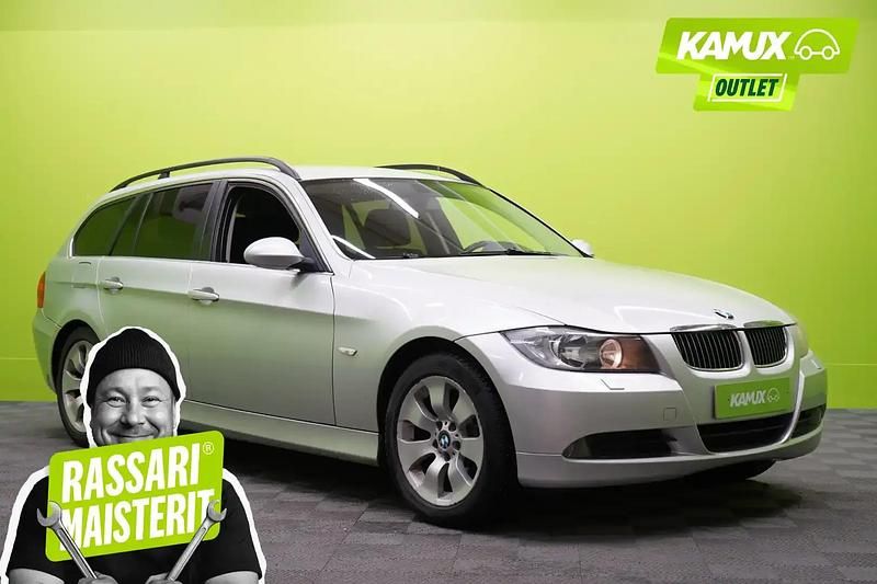 Hopea / harmaa Käytetty 2008 BMW 325 Farmari | 3 700 € - Kuva 1/4