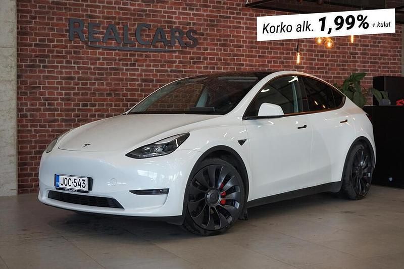 Käytetty Tesla Model Y Performance 392 kW (534 HP) 2022 Katumaasturi