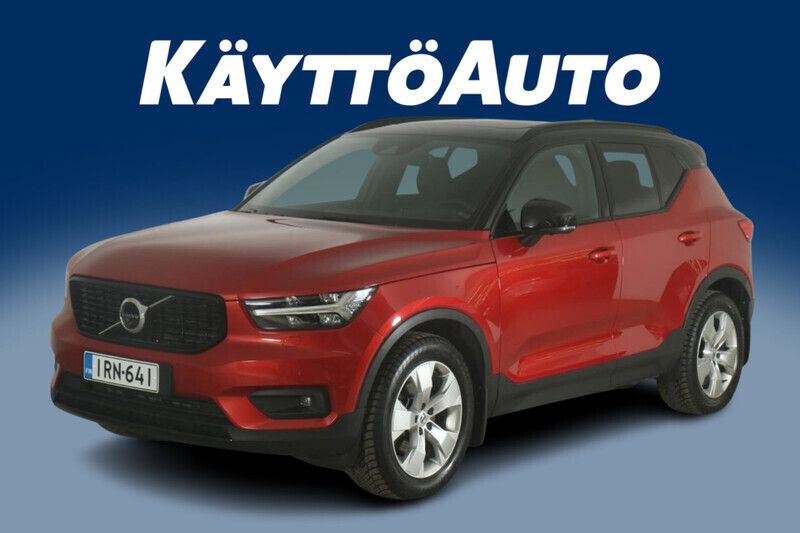 Met. fusion red metalli Käytetty 2018 Volvo XC40 R-Design Katumaasturi | 32 400 € (Perustarjous) - Kuva 1/3