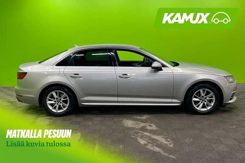 Käytetty Audi A4 Business 190 HP (139 kW) 2016 Hopea / harmaa Sedan