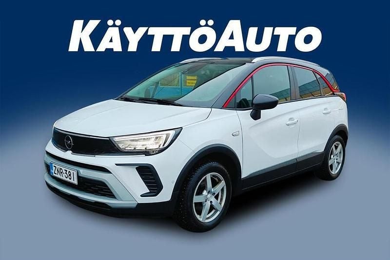 Valkoinen Käytetty 2021 Opel Crossland GS Line Katumaasturi | 16 900 € (Perustarjous) - Kuva 1/2