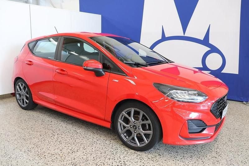 Punainen Käytetty 2022 Ford Fiesta ST-Line Viistoperä | 13 890 € (Perustarjous) - Kuva 1/4