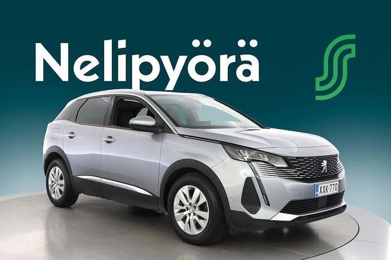 Käytetty Peugeot 3008 Allure 131 HP (96 kW) 2021 Harmaa Katumaasturi