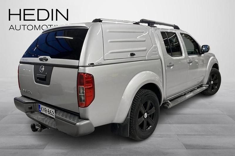 Käytetty Nissan Navara 190 HP (139 kW) 2014 Hopea Nouto