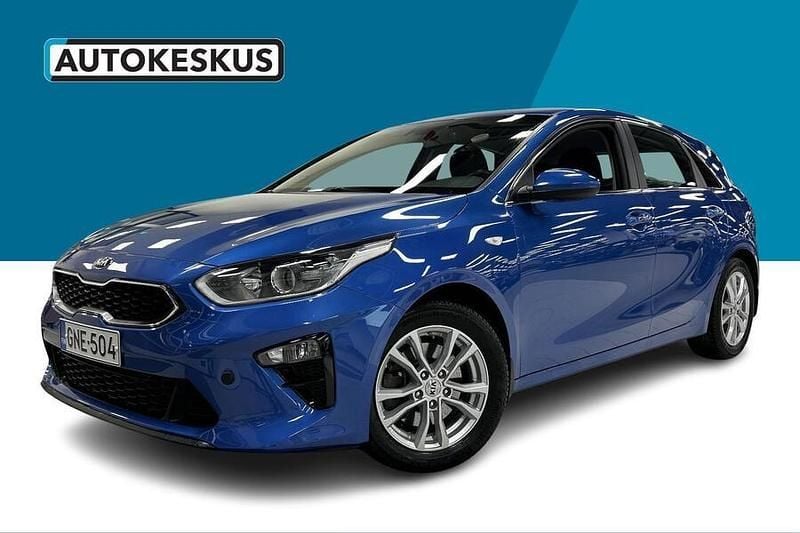 Sininen Käytetty 2019 Kia Ceed EX Viistoperä | 15 600 € (Kallis) - Kuva 1/3