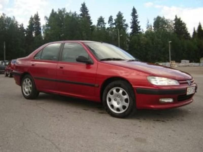 Käytetty Peugeot 406 132 HP (97 kW) 1996 Punainen Sedan