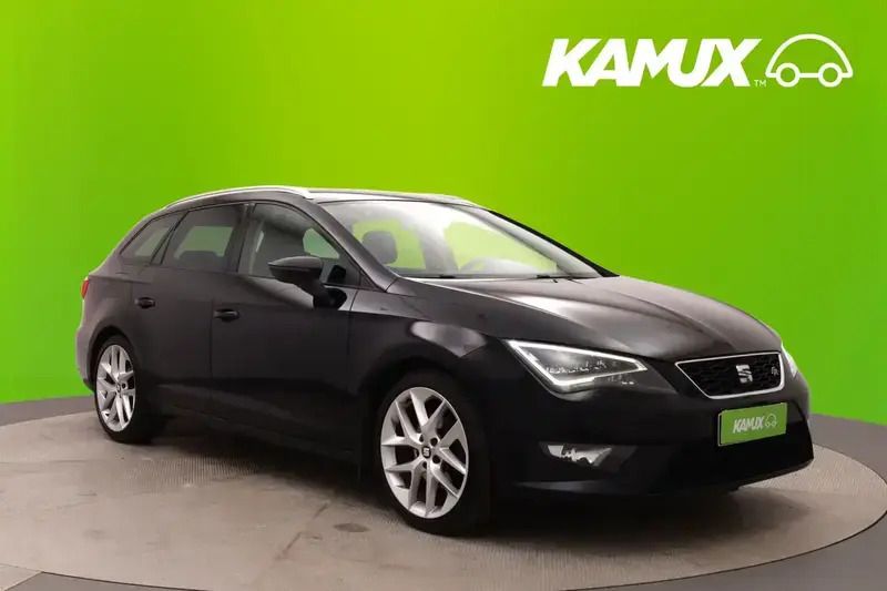 Musta Käytetty 2014 Seat Leon ST FR Farmari | 8 760 € (Perustarjous) - Kuva 1/4