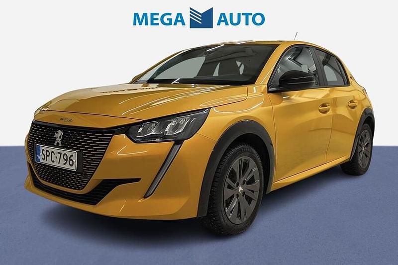 Käytetty Peugeot e-208 Active 100 kW (136 HP) 2023 Keltainen Viistoperä