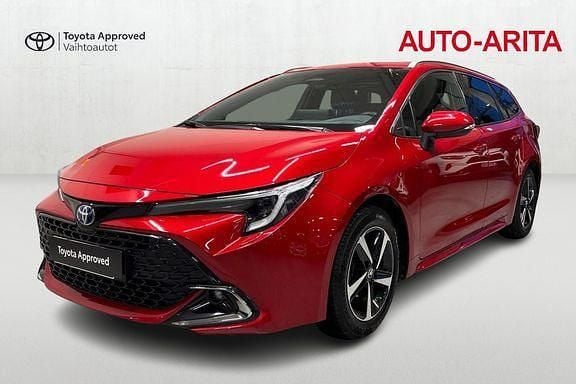 Met. punainen Käytetty 2023 Toyota Corolla Edition Farmari | 28 970 € (Perustarjous) - Kuva 1/4
