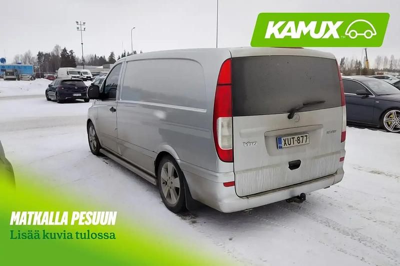 Käytetty Mercedes Vito 150 HP (110 kW) 2009 Hopea / harmaa