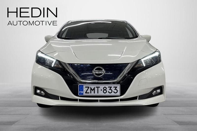 Käytetty Nissan Leaf Acenta 80 kW (109 HP) 2019 Valkoinen Viistoperä
