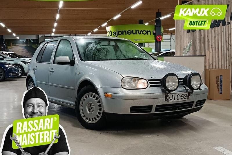 Hopea / harmaa Käytetty 1999 VW Golf IV Viistoperä | 990 € - Kuva 1/3