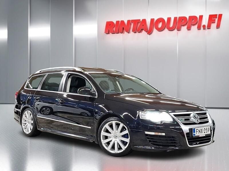Musta Käytetty 2009 VW Passat R Farmari | 18 500 € - Kuva 1/3