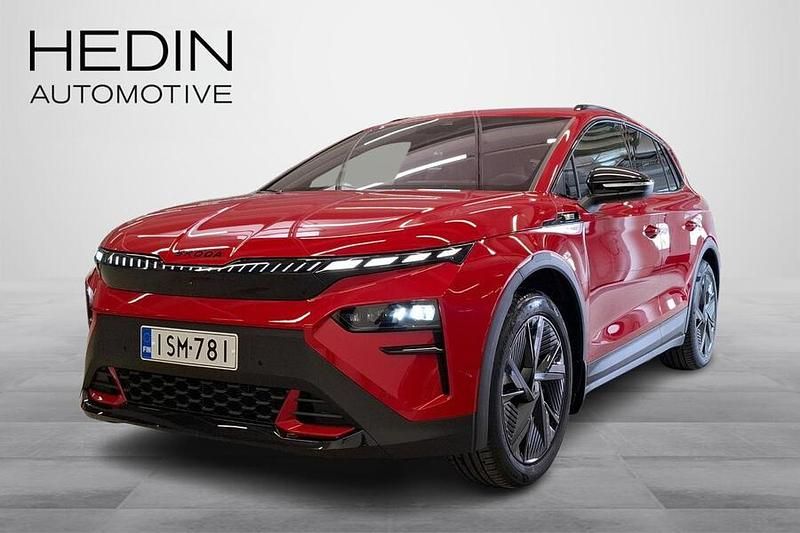 Punainen Käytetty 2025 Skoda Elroq RS Katumaasturi | 53 900 € (Perustarjous) - Kuva 1/4