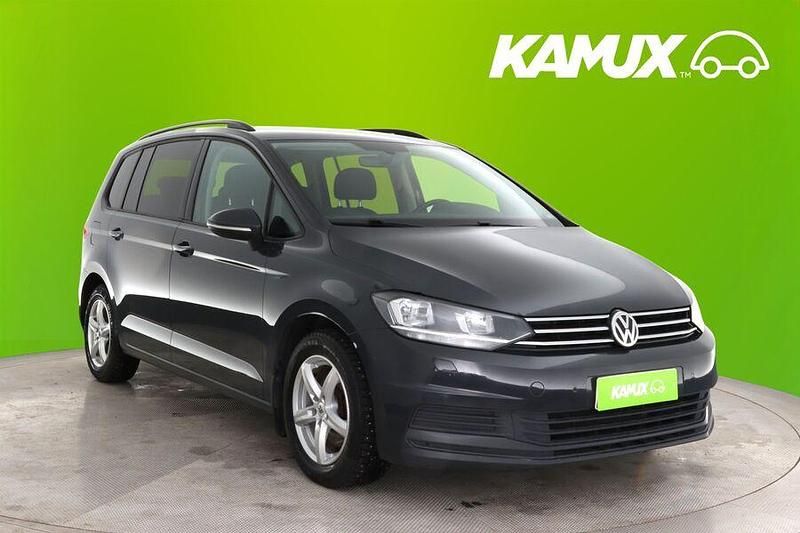 Hopea / harmaa Käytetty 2017 VW Touran Comfortline Tila-auto | 18 790 € (Perustarjous) - Kuva 1/3