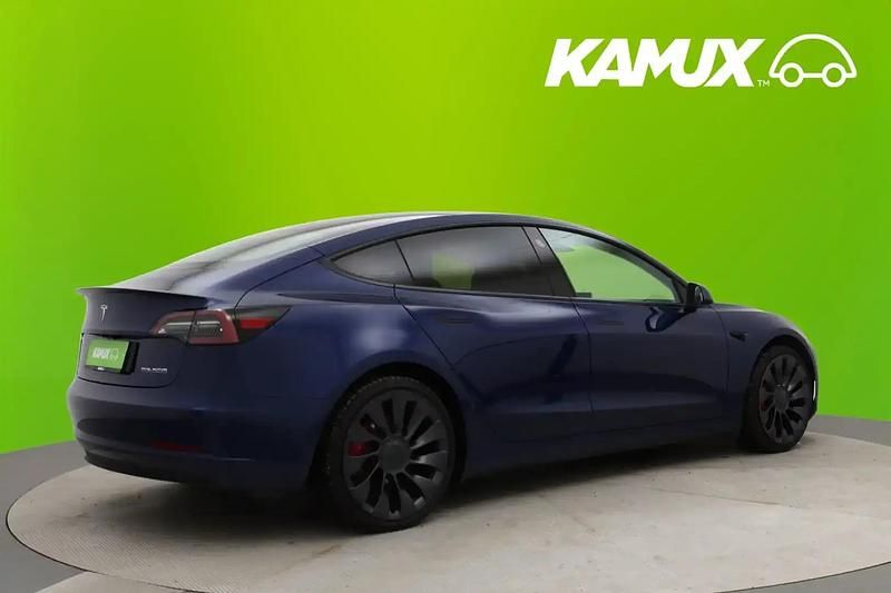 Käytetty Tesla Model 3 355 kW (483 HP) 2023 Sininen Sedan