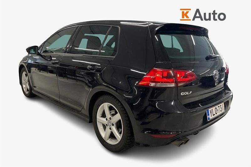 Käytetty VW Golf VII Highline 140 HP (102 kW) 2015 Musta Viistoperä