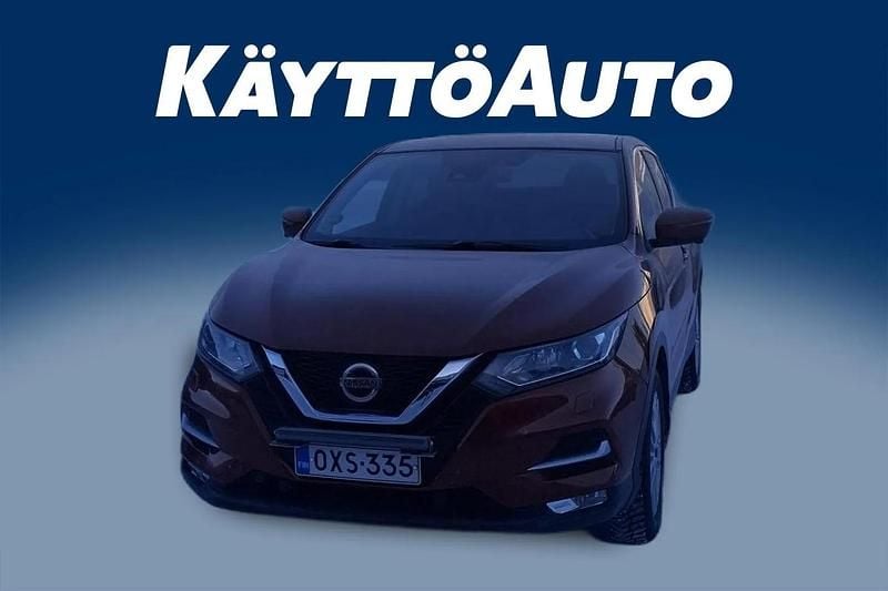 Käytetty Nissan Qashqai N-Connecta 160 HP (117 kW) 2018 Metallinpunainen Katumaasturi