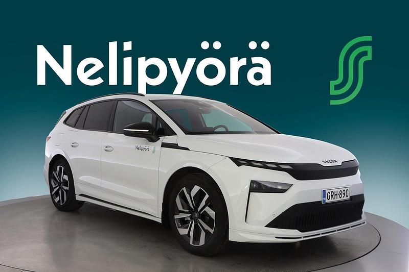 Käytetty Skoda Enyaq iV SportLine 210 kW (286 HP) 2025 Valkoinen Katumaasturi