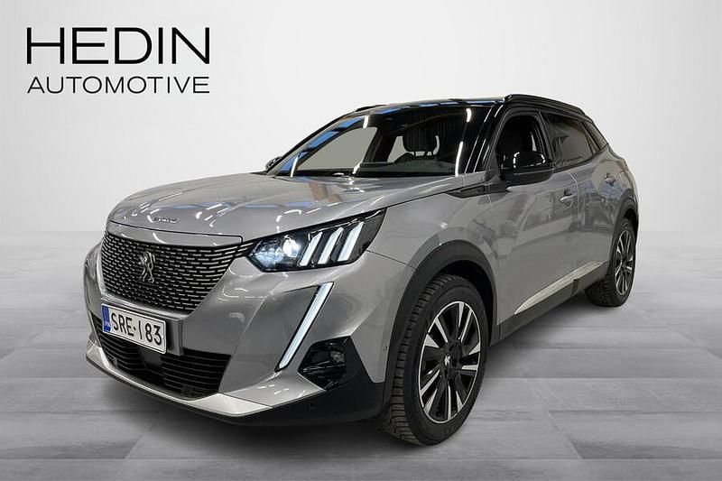 Harmaa Käytetty 2021 Peugeot e-2008 GTi Katumaasturi | 16 900 € (Perustarjous) - Kuva 1/4