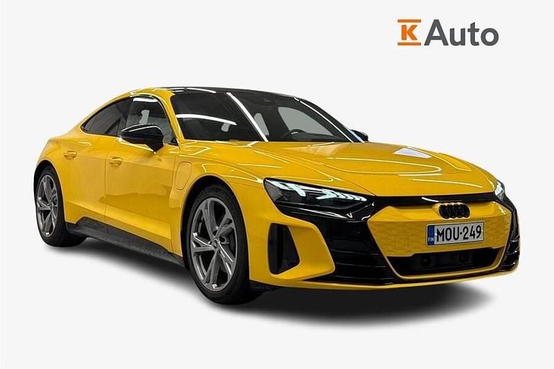 Keltainen Käytetty 2023 Audi e-tron GT quattro Sedan | 69 900 € (Perustarjous) - Kuva 1/3