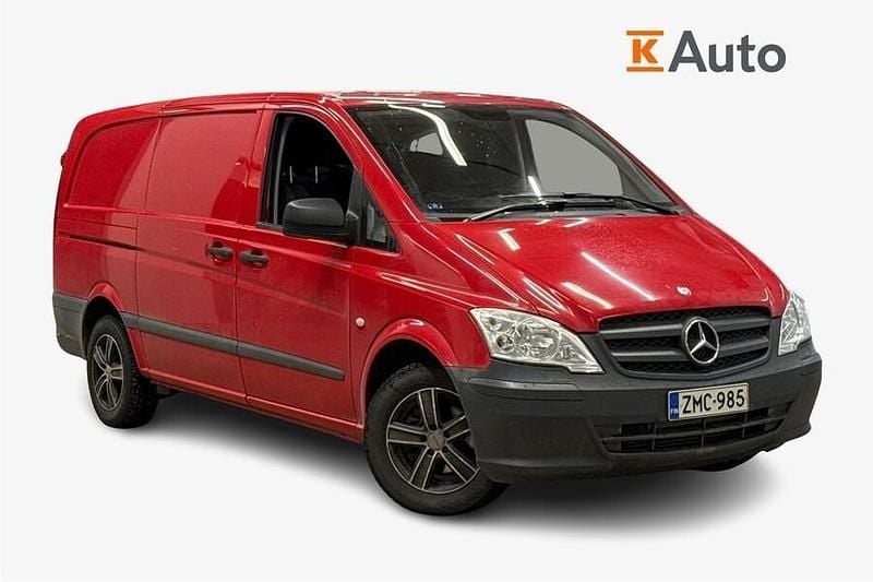Käytetty Mercedes Vito 136 HP (100 kW) 2013 Punainen Van
