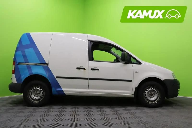 Käytetty VW Caddy 109 HP (80 kW) 2009 Valkoinen Tila-auto