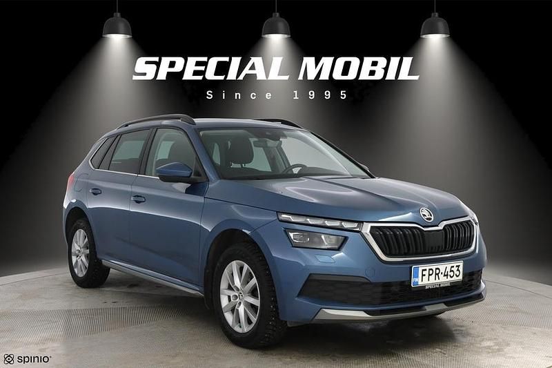 Sininen Käytetty 2021 Skoda Kamiq Style Katumaasturi | 19 790 € (Perustarjous) - Kuva 1/4