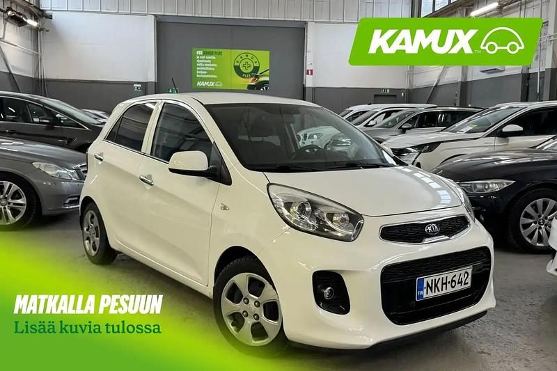 Valkoinen Käytetty 2017 Kia Picanto EX Viistoperä | 7 900 € (Perustarjous) - Kuva 1/4
