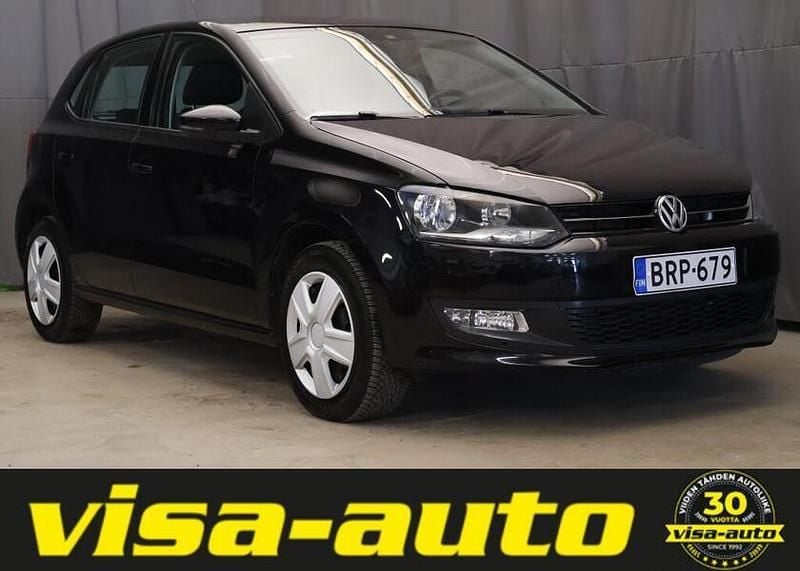Käytetty VW Polo Comfortline 90 HP (66 kW) 2014 Musta Viistoperä