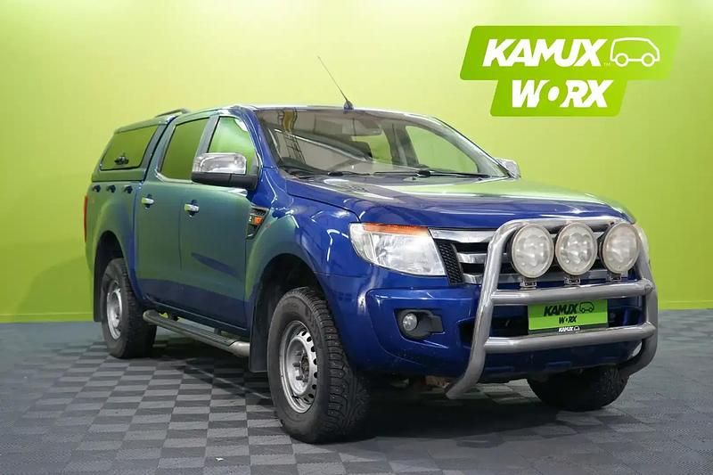 Käytetty Ford Ranger XLT 150 HP (110 kW) 2012 Sininen Nouto