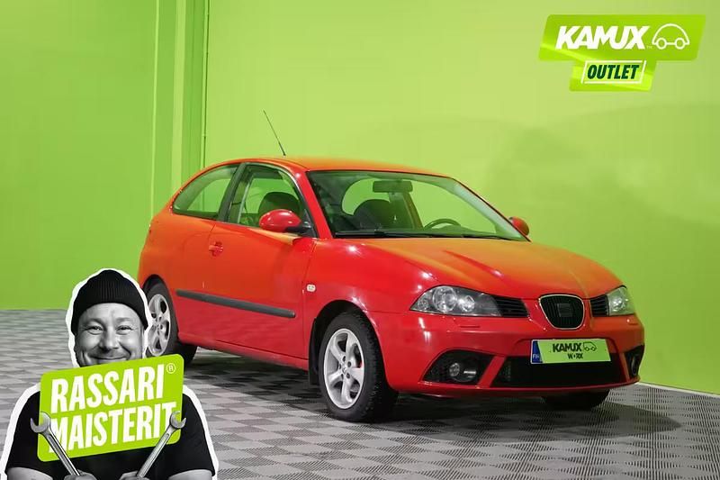 Käytetty Seat Ibiza Reference 101 HP (74 kW) 2006 Punainen Sedan