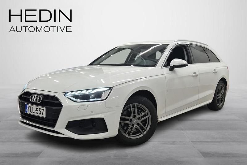 Valkoinen Käytetty 2022 Audi A4 Business Farmari | 27 900 € (Perustarjous) - Kuva 1/4