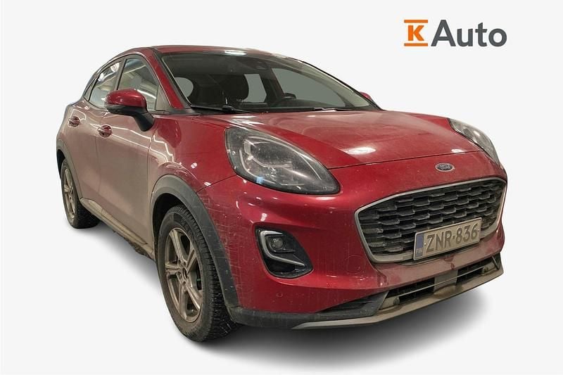 Käytetty Ford Puma Titanium 125 HP (91 kW) 2022 Punainen Katumaasturi