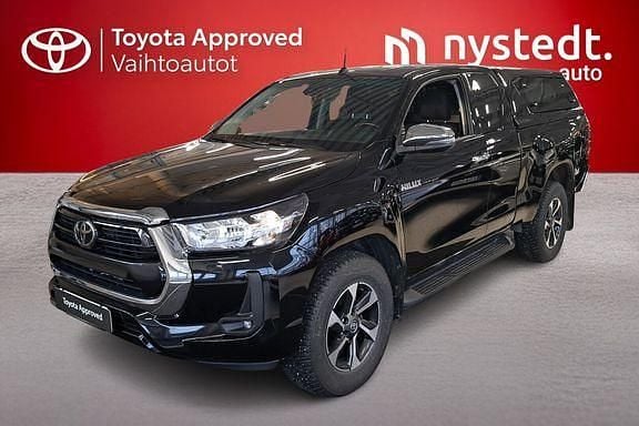 Käytetty Toyota HiLux Active 204 HP (150 kW) 2021 Musta Nouto