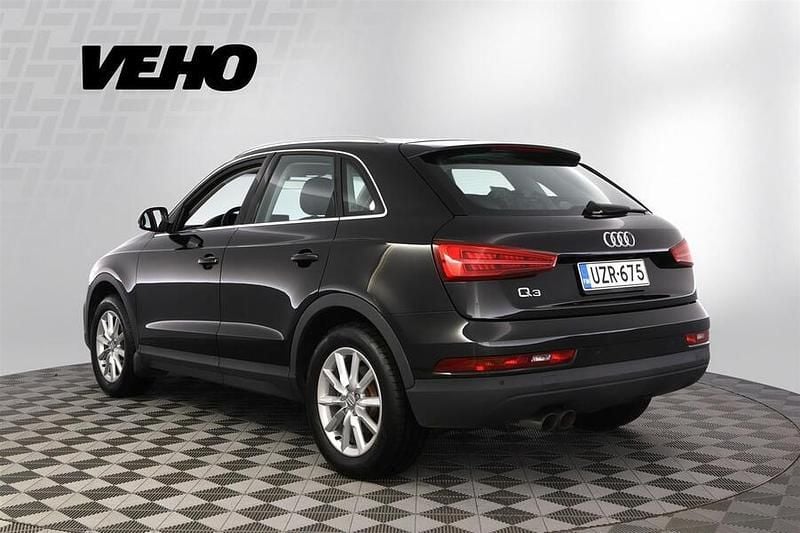 Käytetty Audi Q3 Business 150 HP (110 kW) 2017 Musta Katumaasturi