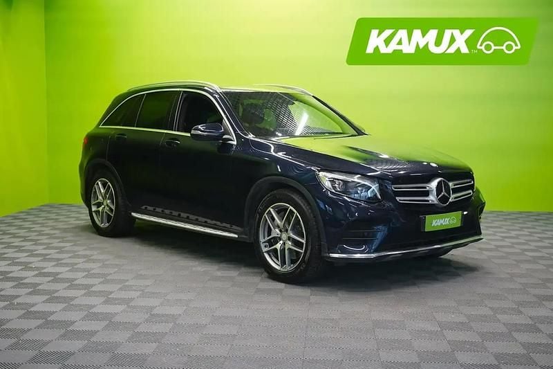 Käytetty Mercedes GLC250 AMG 204 HP (150 kW) 2016 Sininen Katumaasturi