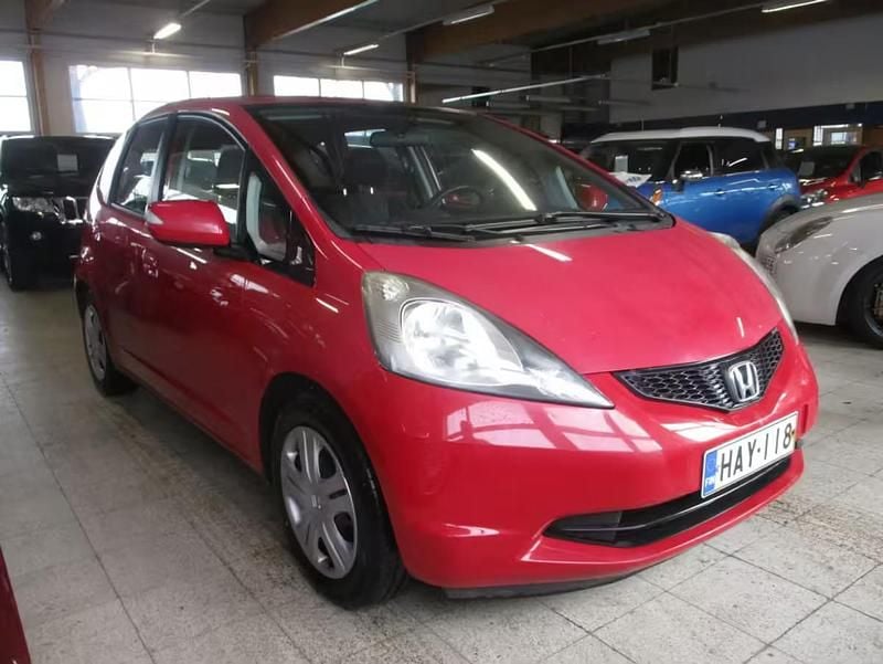 Punainen Käytetty 2009 Honda Jazz Viistoperä | 3 980 € (Perustarjous) - Kuva 1/4
