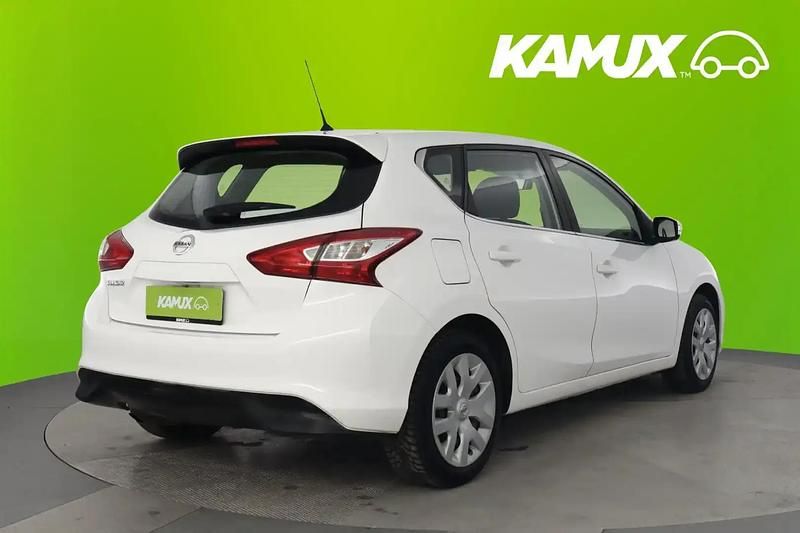 Käytetty Nissan Pulsar Visia 116 HP (85 kW) 2017 Valkoinen Sedan