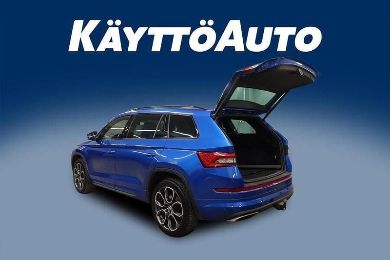Käytetty Skoda Kodiaq RS 239 HP (175 kW) 2019 Sininen Katumaasturi