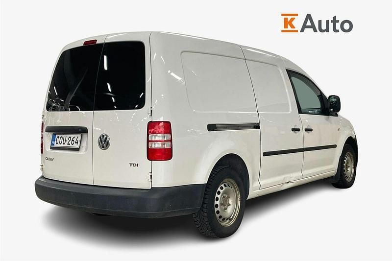Käytetty VW Caddy 102 HP (75 kW) 2012 Valkoinen Tila-auto
