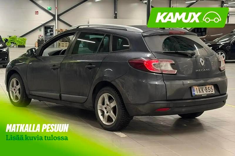 Käytetty Renault Mégane GrandTour Expression 110 HP (80 kW) 2011 Hopea / harmaa Farmari