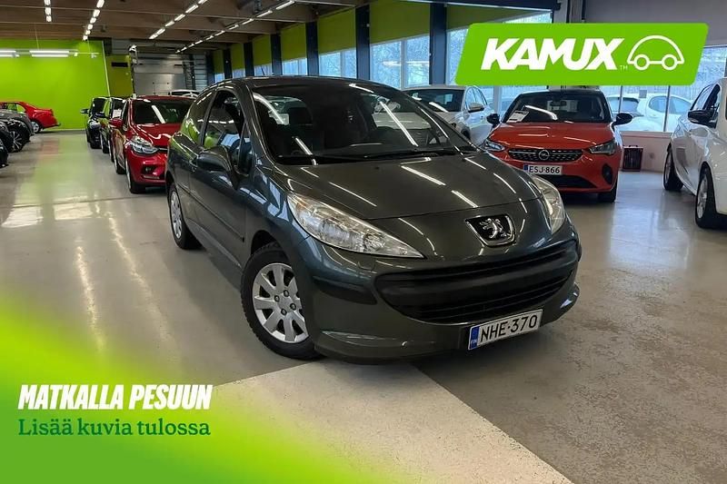 Käytetty Peugeot 207 73 HP (53 kW) 2007 Hopea / harmaa Viistoperä