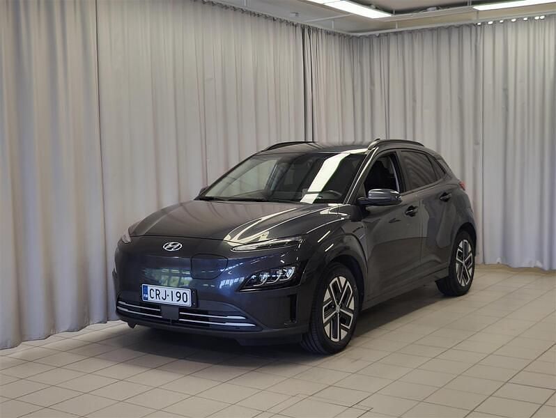 Harmaa Käytetty 2023 Hyundai Kona Style Katumaasturi | 27 900 € (Perustarjous) - Kuva 1/4