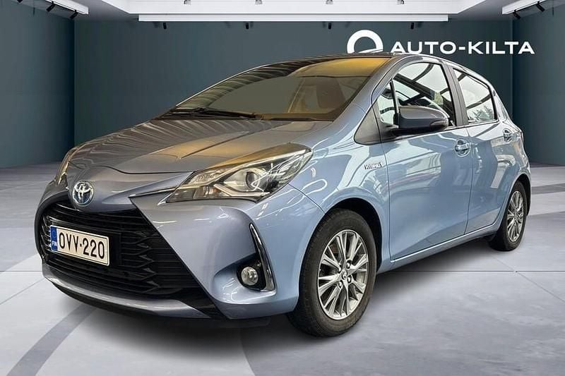 Sininen Käytetty 2017 Toyota Yaris Hybrid Edition Viistoperä | 13 900 € (Perustarjous) - Kuva 1/4