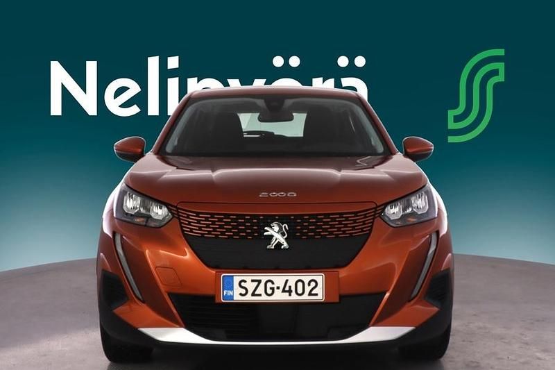 Käytetty Peugeot e-2008 Active 100 kW (136 HP) 2021 Oranssi Katumaasturi