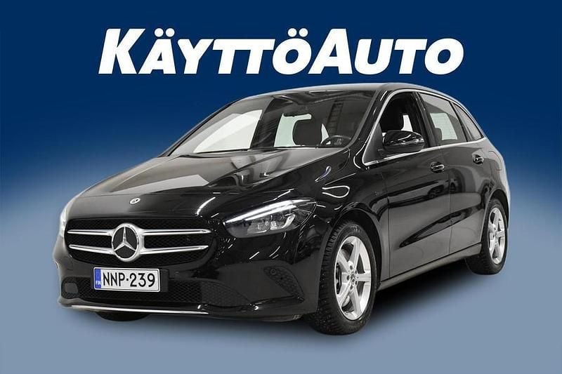 Musta Käytetty 2021 Mercedes B250e Business Tila-auto | 23 800 € - Kuva 1/4