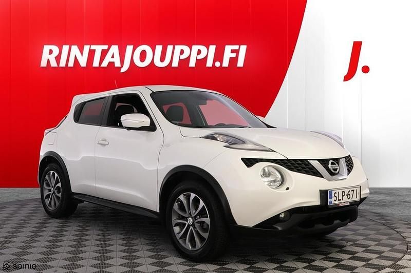 Valkoinen Käytetty 2015 Nissan Juke Pack Katumaasturi | 8 780 € (Perustarjous) - Kuva 1/3