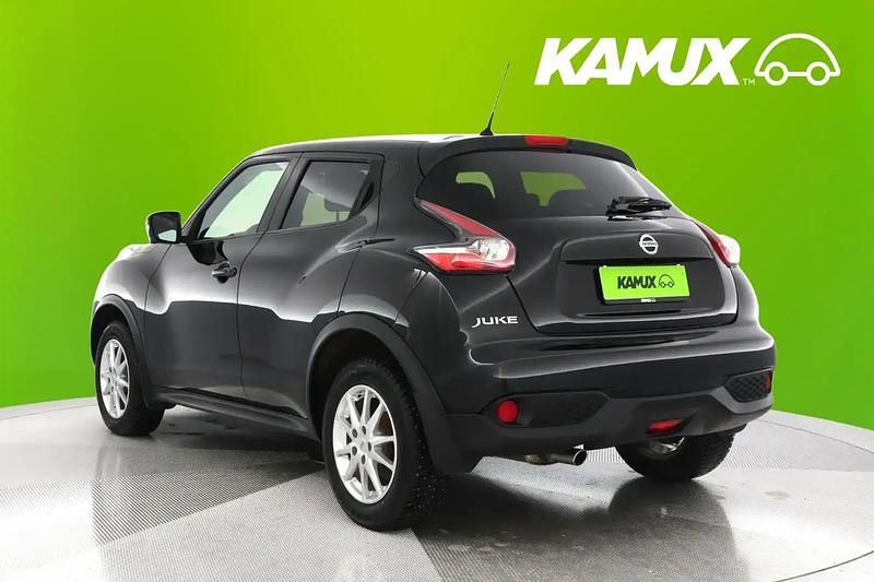 Käytetty Nissan Juke Acenta 116 HP (85 kW) 2016 Musta Katumaasturi