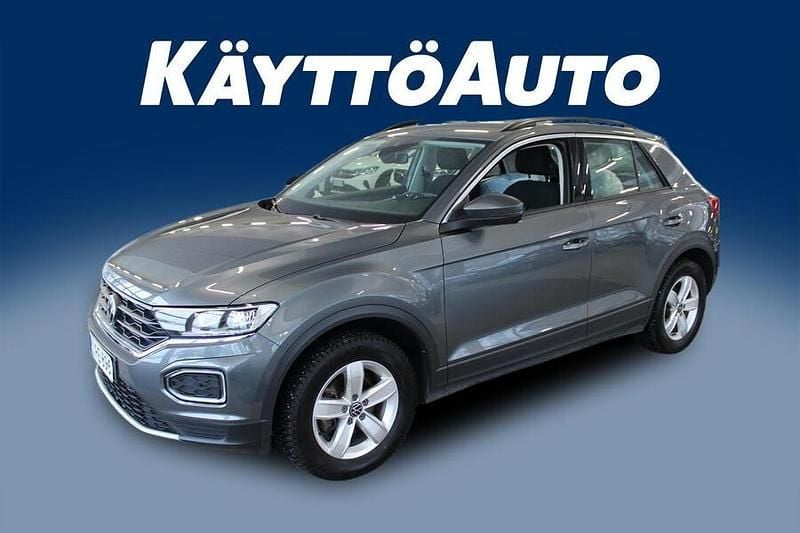 Harmaa Käytetty 2022 VW T-Roc Comfortline Katumaasturi | 27 900 € (Perustarjous) - Kuva 1/4
